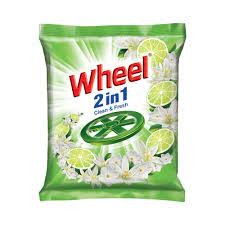 WHEEL WASHING POWDER 2IN1 CLEAN & FRESH 1KG