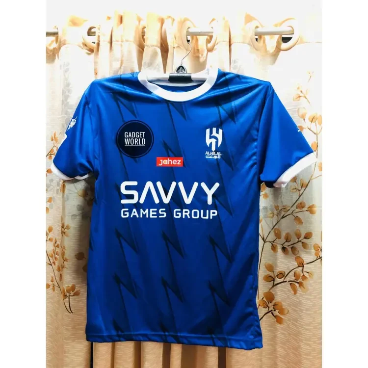 AL HILAL Football Club Short Sleeve New Season 2023 /24 Home Jersey/Kit - Jersey Football - Jersey