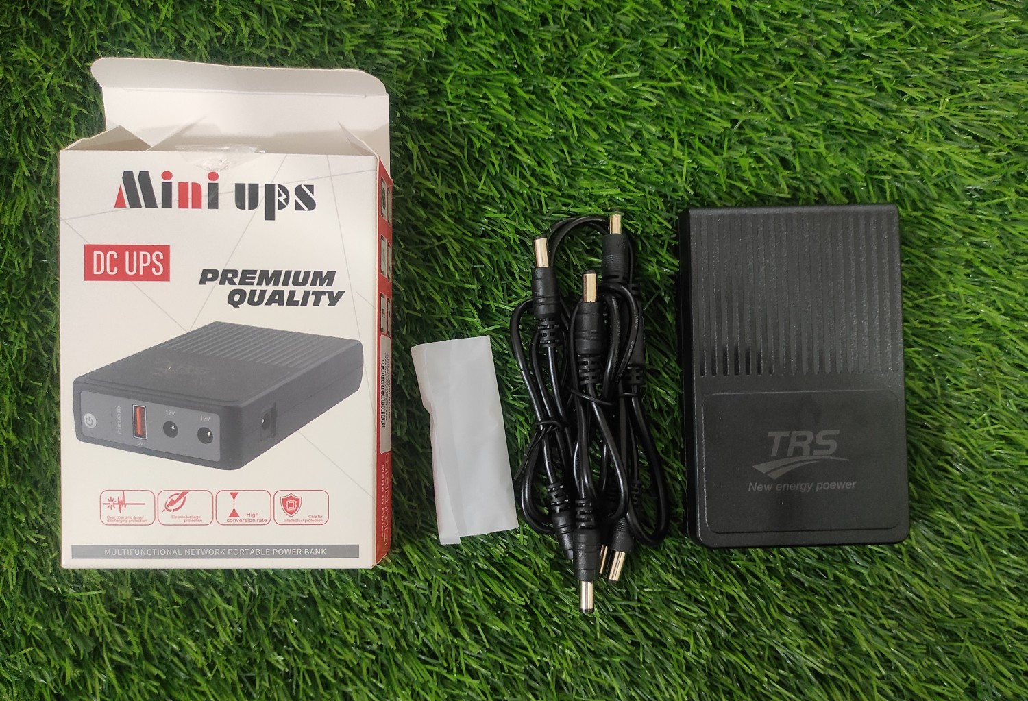 TRS Mini UPS 8800mAh 5V-12V-12V Output for Router, ONU, CCTV