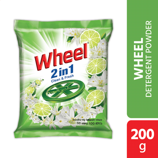 Wheel Washing Powder 2in1 Clean & Fresh 200g