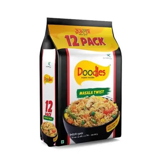 Doodles Instant Noodles Masala 12 Pack- 744gm