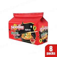 Mr. Noodles Korean Super Spicy 8 Pcs