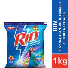 RIN ADVANCED SYNTHETIC LAUNDRY DETERGENT POWDER 1KG MUG FREE