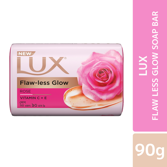 Lux Soap Bar Flaw Less Glow 90g