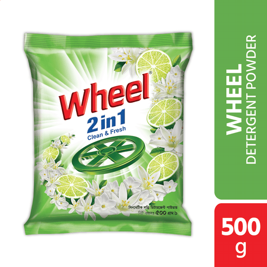 Wheel Washing Powder 2in1 Clean & Fresh 500g