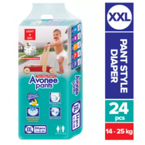 Avonee Pant System Diaper XXL(14-25kg) 24pcs