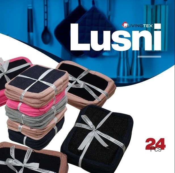 24 Piece Cotton Made Kitchen Lusni Standard Quality. Offering Standard Quality And Durability