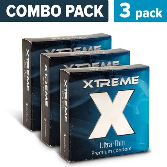 Xtreme Ultra Thin Condom 3p Combo