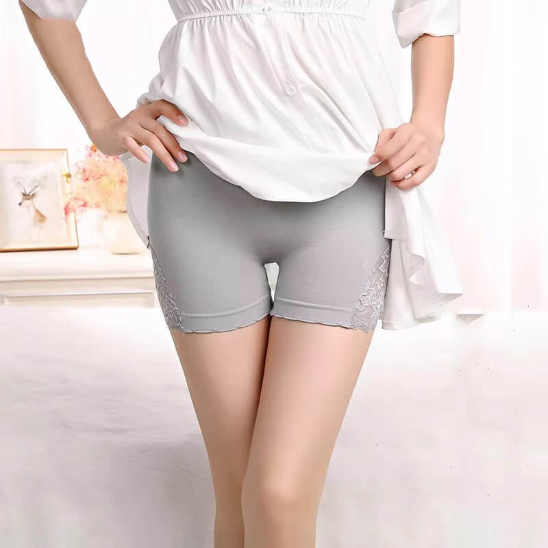 High Waist Belly Lift Hip Three Point Shorts