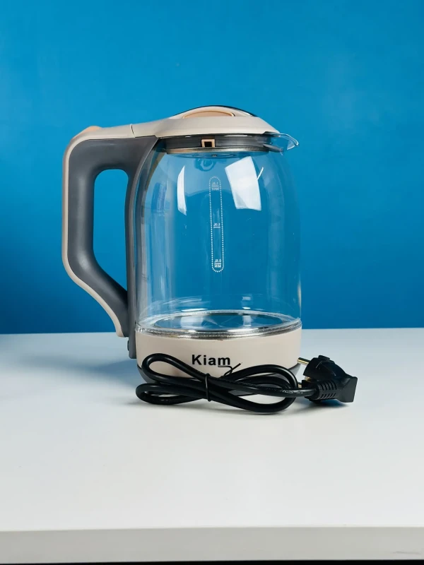 Kiam Electric Kettle With Glass BL-002 (1.8 Ltr)